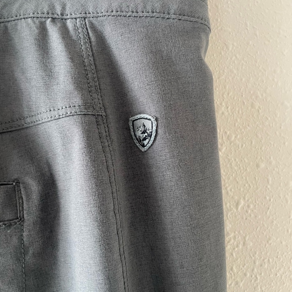 Kuhl Women’s Large Long Lightweight Gray Ankle Pull On Pants - Picture 6 of 7